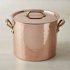 Mauviel Copper Stock Pot Williamssonoma Mauviel Copper Cookware Copper