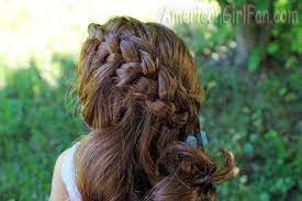 Americangirlfan Doll Hairstyle For Bangs And No Bangs American Girl Doll Hairstyles American Girl Hairstyles Doll Hair