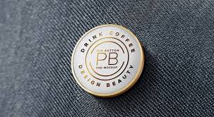 Metal Pin Badge Psd Mockup Graphicsfuel Metal Pins Pin Badges Mockup Psd