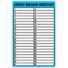 printable circuit breaker panel labels in 2019 breaker box