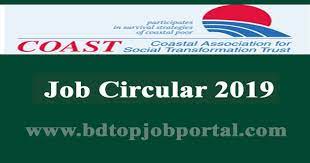 Coast Job Circular 2019 Job Circular Circular Social Transformation