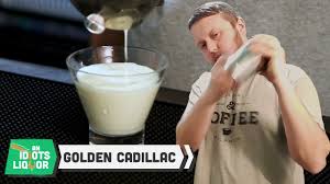 Puree on low speed for 10 seconds. Golden Cadillac Cocktail Recipe Galliano Drinks Youtube