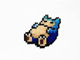 143 Snorlax Pokemon Perler Beads Perler Bead Patterns Snorlax Sprite