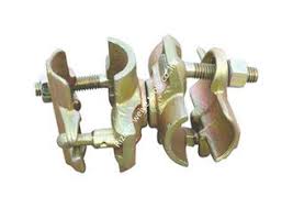China Italian Type Malleable Swivel Clamp Scaffolding Double Coupler Scaffold Supplier Scaffolding Clamp Swivel