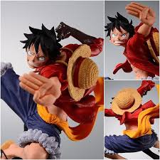 Luffy also known as straw hat luffy is the main protagonist of the manga and anime, one piece. One Piece Monkey D Luffy Gear Second Figure Statue Toy Monkey D Luffy Action Figures Hot Toys Anime Merchandise