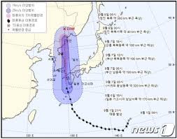 Typhoon 중국어:台风) 또는 열대폭풍(熱帶暴風, ts: íƒœí' í•˜ì´ì„  ê²½ë¡œ ì¡°ê¸ˆ ê°€ê¹Œì›Œì ¸ 7ì¼ ì˜¤ì „ ë¶€ì‚° 50 ì 'ê·¼ ë‰´ìŠ¤ ë™ì•„ë‹·ì»´