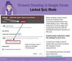 Using google products, like google docs, at work or school? 5 Ways To Prevent Cheating On Your Google Form Quiz Tech Learning