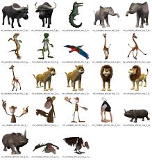 The famous african big five is the lion, leopard, buffalo, rhino and elephant. New Mini Kit Toon Animal Safari Mister Whiskers