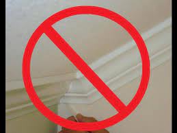 (used for all horizontal ceilings) 2. How To Install Crown Molding On A Vaulted Cathedral Ceiling Without Transition Piece Youtube