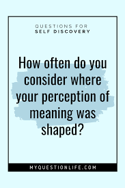 Find Meaning In Life Understand Why Your Perception Is Wrong In 2020 This Or That Questions Understanding Yourself Finding Meaning In Life