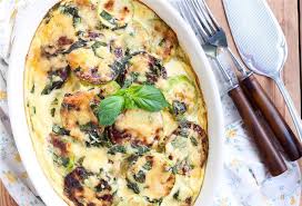 Gratin De Courgettes Au Chevre