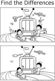 Kids Will Enjoy Finding The Differences Between The Two Pictures Of Kids Driving Near An Old Fa Coloring Pages Coloring Pages For Kids Printable Coloring Pages