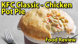 Kfc chicken pot pie recipe. Kfc World Famous Fried Chicken Classic Chicken Pot Pie Taste Test Review Jkmcravetv Youtube