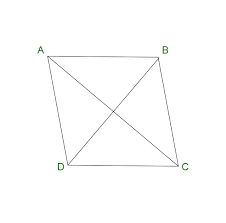 Prove That The Diagonals Of A Rectangle Bisect Each Other And Are Equal.