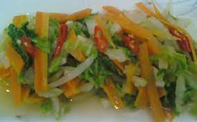 Masukkan wortel dan buncis, masak hingga layu. Tumis Wortel Sawi Putih Cooking With Mimi