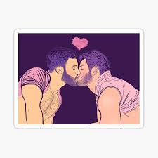 Yay day ep 24 is available in hd best quality. Gay Kiss Stickers Redbubble