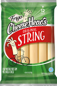 Cheese is a unique food in that some types are made with mold — a fungus that's normally best to avoid. String Cheese Frigo Cheese Heads