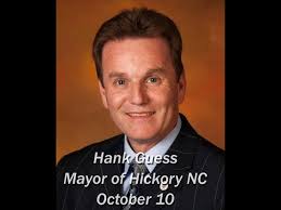 Hank Guess for Mayor of Hickory NC