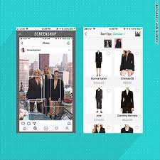 Step 4 step 1 clothes finder will list different stores that have the article of clothing that you like at. New App Backed By Kim K Wants To Be Fashion S Shazam