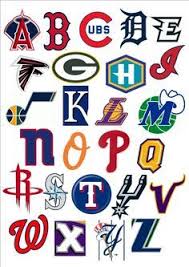 Sports Team With Letter Logos Google Search Typographie Graphisme