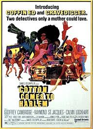 At an outdoor barbecue, charismatic confidence man rev. That S Blaxploitation 12 Cotton Comes To Harlem United Artists 1970 Cracked Rear Viewer