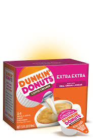 Follow this link for info on where to find dunkin' creamers. Dunkin Creamers Faqs