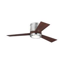 Bring a new look into your home with the messina 42 in. Monte Carlo Clarity Ii 42 In Integrated Led Brushed Steel Flush Mount Ceiling Fan With Teak Blades And Remote Control 3clyr42bsd V1 The Home Depot