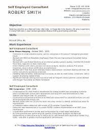 Do you need the best self employed resume? Self Employed Consultant Resume Samples Qwikresume