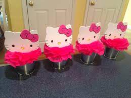 Hello Kitty Centerpieces Hello Kitty Centerpieces Hello Kitty Birthday Party Hello Kitty Baby Shower