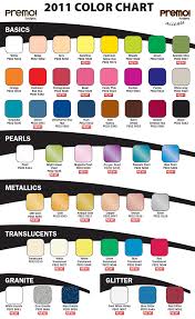 premo by sculpey color chart polymer clay art polymer