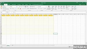 2 Cara Cepat Membuat Tabel Di Excel Bagi Pemula