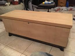 You can open the chest without the key by removing the lock. Need Staining Advice For A Vintage Lane Cedar Chest Finishing