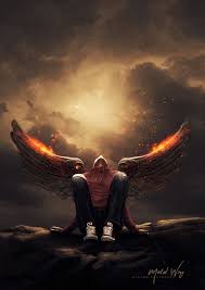 How to create a flying angel photo manipulation in photoshop this tutorial will show you how to create a dramatic cloud background, add glowing wings to an angel, and add particles. Digital Art Photoshop Manipulation Tutorial Metal Wing Photoshop Tutorial Manipulation Cool Photoshop Photoshop Manipulation