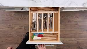 You can do this by adding inserts that are able to be pulled out. Diy Kitchen Projects Better Homes Gardens