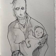 Drawing Of Baby Great Grandpa Being Held By My Great Great Great Grandpa Matthew Gray Gubler Matthew Gray Matthews