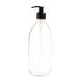 500ml Black Lotion Bottle from essentiallynatural.co.za