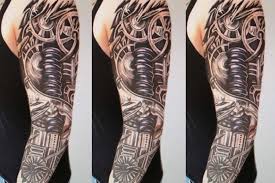 Aug 13, 2021 · whether you want an angel back, chest, arm, shoulder, sleeve, forearm, hand, wrist, or leg tattoo, just remember to pick an idea suited to that part of the body. 20 Cool Biomechanical Tattoos Mybodiart Com