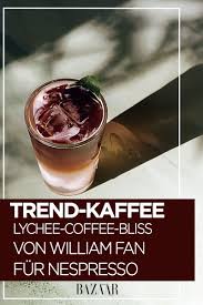 Rezept Lychee Coffee Bliss Von Nespresso Lebensmittel Essen Tonic Water Rezepte