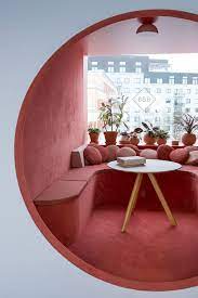 Kvistad Uses Colour To Sculpt Bakken Baeck Hq By Spatial Function Interior Concept Restaurant Interior Design Restaurant Interior