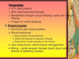Bagi masyarakat india, mereka mempercayai konsep kelahiran semula, iaitu kematian adalah ibarat tidur dan mereka akan bangun selepas tidur. Pantang Larang Orang Iban Dayak Laut Ppt Download