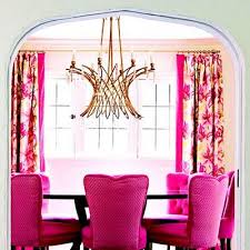 Paper Bowls And Lemons Fabulousfig Omg Too Cute Picture Via Pink Dining Rooms Pink Furniture Hot Pink Furniture
