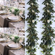 Wedding Eucalyptus Garland Wedding Greenery Garland Wedding Table Runner Flowers For We Wedding Greenery Garland Wedding Table Flowers Table Runners Wedding