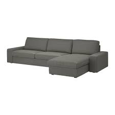 Kivik Sectional 4 Seat With Chaise Orrsta Light Gray Ikea Ikea Sectional Kivik Sofa Fabric Sofa