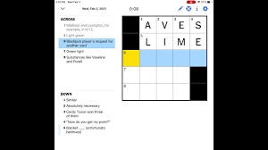 Thank you for visiting nytimescrosswordanswers.com. Nyt Daily Mini Crossword Puzzle 03 02 2021 Youtube