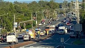 Two pedestrians from alexandra hills near brisbane have died after they were struck by a car, while police allege was stolen by a teenage boy. Kntvczg3 Jayfm