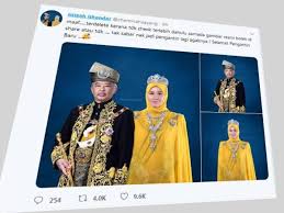 Mak aku kata peluang ni bukan selalu. Tweet Raja Permaisuri Agong Tarik Perhatian