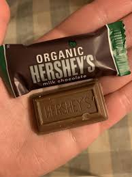 Hershey S Organic Miniatures Milk Chocolate Candy Bars 4 2 Oz Bag