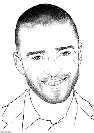 If your child loves interacting. Coloring Page Justin Timberlake Free Printable Coloring Pages Img 15398