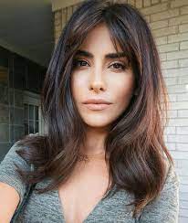 20 Most Popular Spiral And Air Dried Hair Styles To Inspire You Cabelo Cabelo Com Franja Cabelo Longo