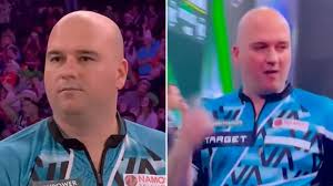 Rob Cross faces DRA punishment after X-rated gesture was spotted during  World Darts Championship defeat